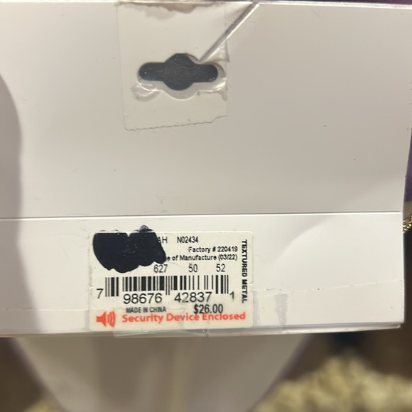 Louis Vuitton #318 Lock & Key on NWT Sonoma Layered Necklace Goldplated - Picture 12 of 12